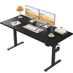 Standing Desk, 120 x 60 cm, Black