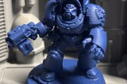 WH40K Sci Fi Space Destroyer Miniature (Storm Bolter - open fist)