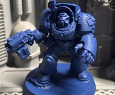 WH40K Sci Fi Space Destroyer Miniature (Storm Bolter - open fist)