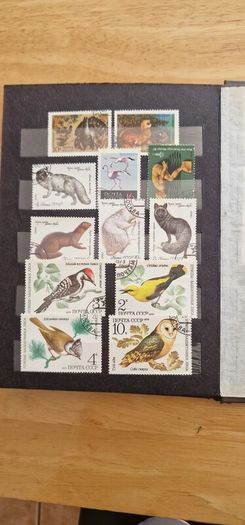 80's CCCP Soviet Post Stamps