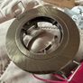 7 antique brass downlights Image 4