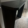 Wood black console table hall Image 10