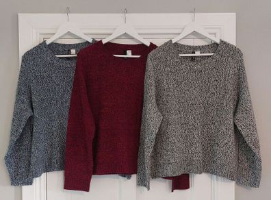 3 x H&M Jumper Bundle Postage Included