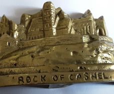 second rock of cashel BRASS SOUVENIR