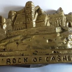 second rock of cashel BRASS SOUVENIR