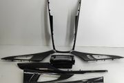 AUDI A6 C7 Quattro Piano Black Interior Trim. Flat Button Multi Function Steering Wheel. Super Sport Sline Seats Front Armrest.