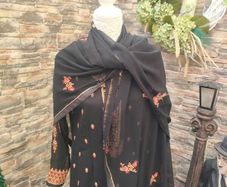 2 piece Indian middle eastern dress and shawl Size Small
