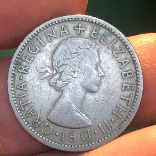 1956 Florin /Two Shillings Elizabeth II