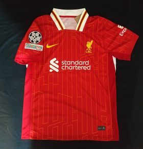 Liverpool (champions League) Jersey ,size :M, L .