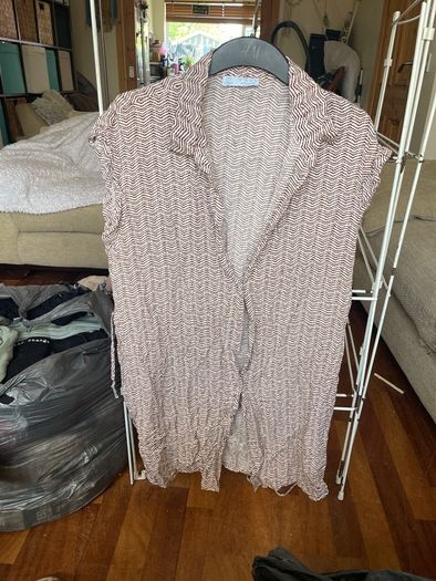 short sleeve cover up  sz18