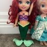 Dolls - Ariel & Elsa (need batteries) Image 2