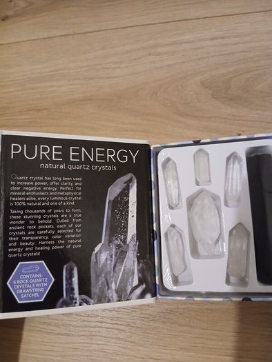 Energy healing quarts crystals