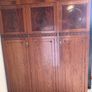 Antique Solid Mahogany 3 Door Wardrobe Image 9