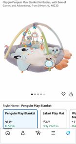 Playgro Snuggle Me Penguin Mat