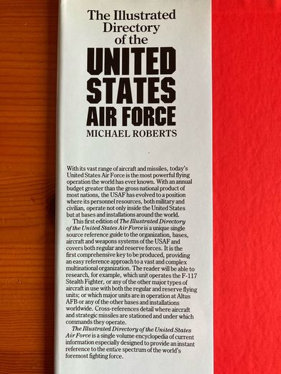Military book:'The Illustrated Directory of the United States Air Force'
