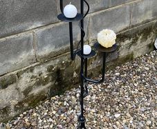 Gorgeous Cast Iron Candle Holder