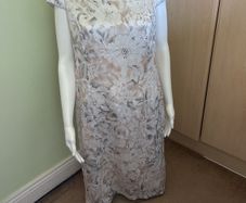 Flower midi dress with bolero