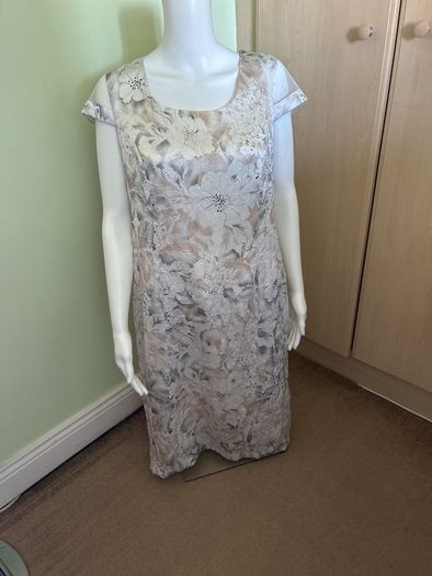 Flower midi dress with bolero