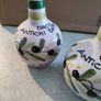 2 AT  15.00  Euro EACH Vintage Benegiamo Handmade Italian Ceramic Olive Oil Terracotta Bottle With Cork Image 8