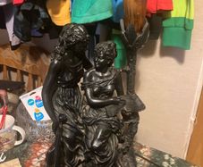 Art deco style lamp poatage available