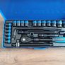 24 pcs professional long and short impact Sockets sets with retractable ratchet handle Image 2