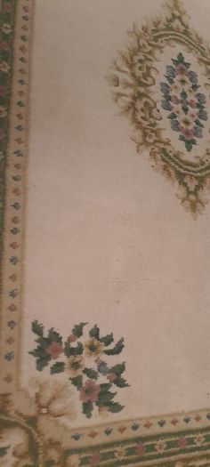 Antique Indian Large Wool Rug