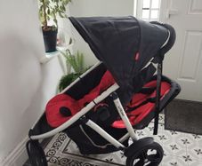Phil and Ted's Vibe Double Buggy with Raincover