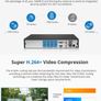SANNCE 8CH 1080N DVR CCTV System 4pcs 1080P Dome Security Cameras IR Indoor Waterproof Outdoor Video Surveillance CCTV Kit Image 4