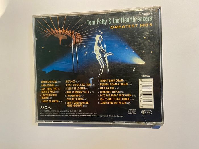 Tom Petty & The Heartbreakers Greatest Hits CD