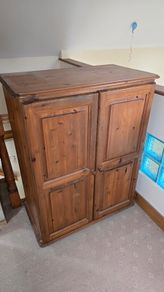 Pine wardrobe