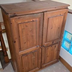 Pine wardrobe