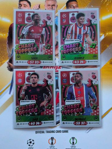 Greatest hits x8 Match Attax 20th Anniversary