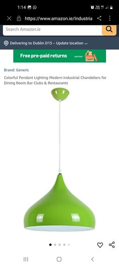 Retro Pendant Light