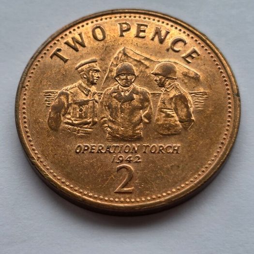 Gibraltar 2p Operation Torch, 1942