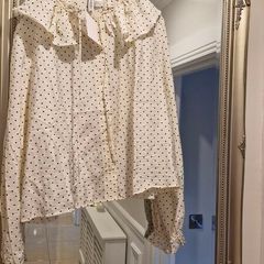 Brand new polka dot blouse