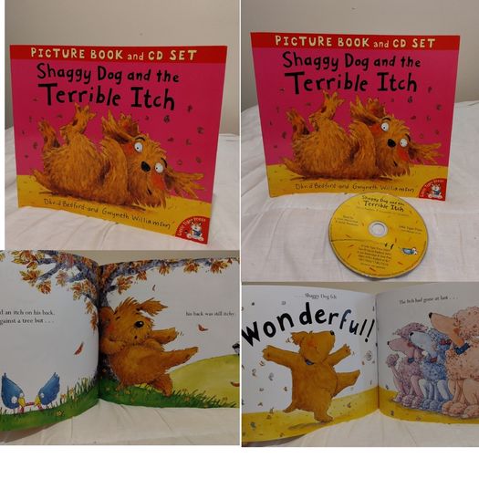 Shaggy Dog and the Terrible Itch Book & CD set by David Bedford