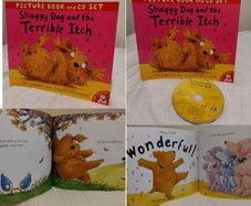 Shaggy Dog and the Terrible Itch Book & CD set by David Bedford