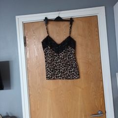 Boohoo  Animal  Print Cami Top. Size - 12.  B.N.W.T.