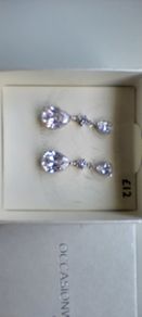 Wedding necklace and earrings