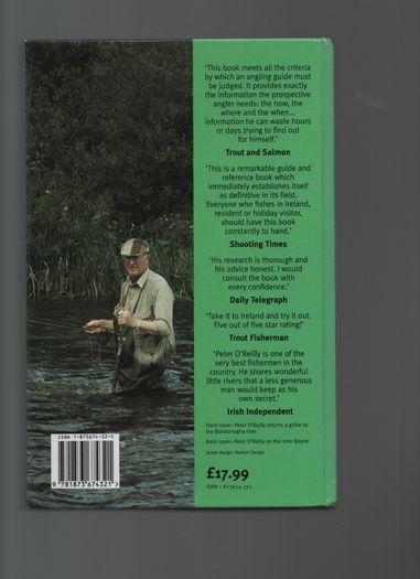 Rivers of Ireland. A Flyfisher's Guide. Peter O'Reilly. Signed.