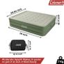 SALE Airbed Maxi Comfort Bed Raised King, Camping Mat, Flocked Air Bed, Inflatable Double Height Air Mattress, Blow Up Bed Image 2