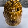 Vintage Hand Painted Honey Pot Image 2