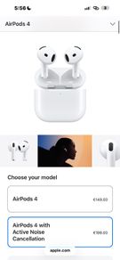 apple airpods  4th gen activate noise cancellation