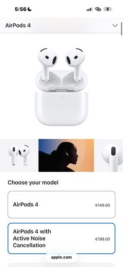 apple airpods  4th gen activate noise cancellation