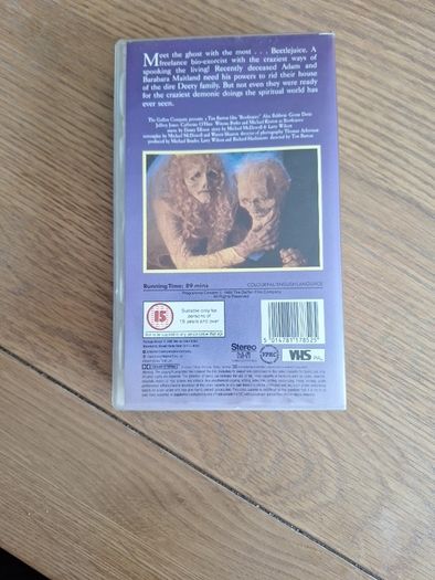 Beetljuice VHS