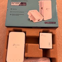 TP-Link AV1000 Gigabit Powerline Wi-Fi Extender Kit