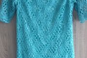 Jax aqua lace dress fits xs /s