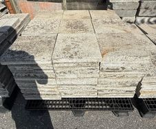 Reclaimed Granite Paving Slabs & Bullnose Steps