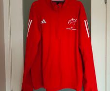 Adidas Munster Rugby Quarter Zip Training Top