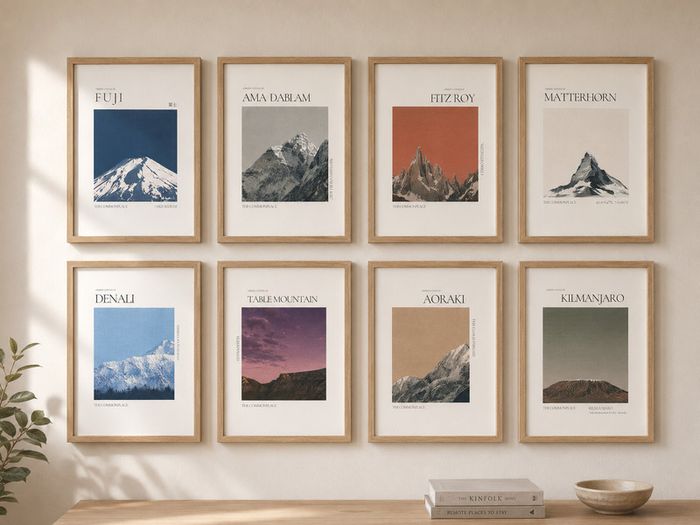 Natures Peaks Mountain Art Prints
